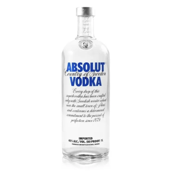 ABSOLUTE VODKA 750ML